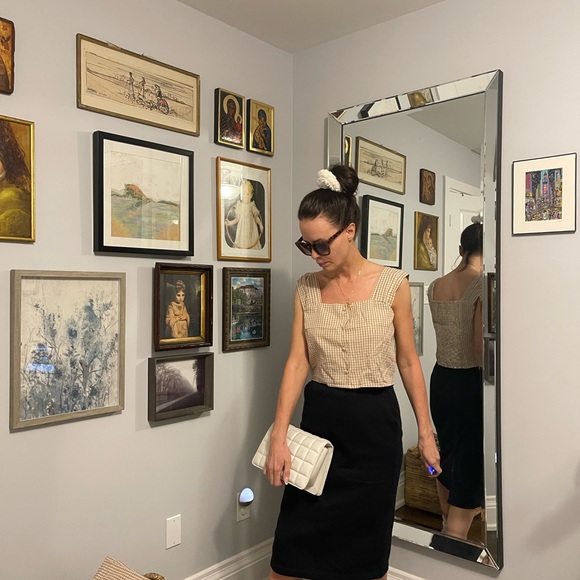 Navy blue skirt from Uniqlo - Picture 2 of 9